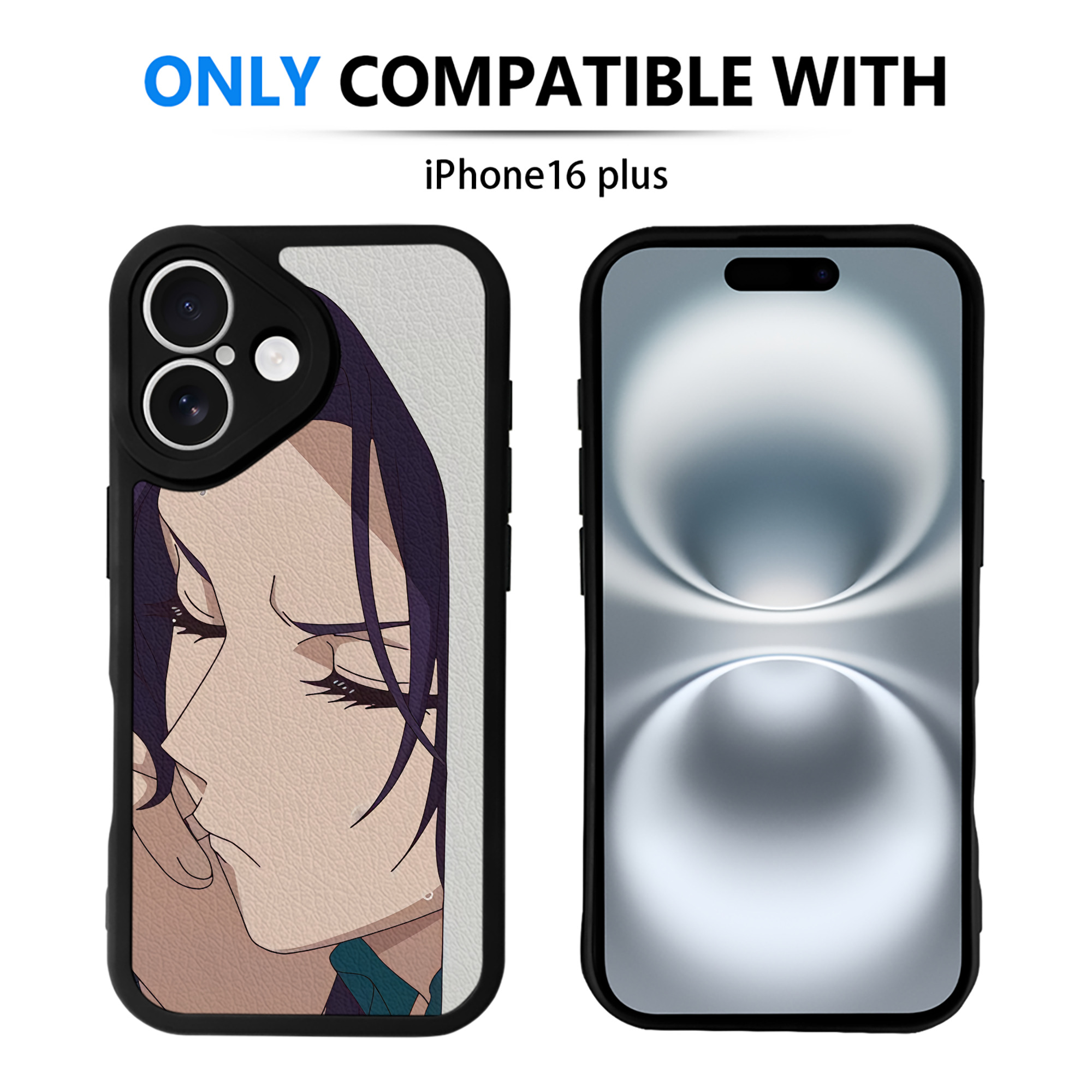 （画像用） 薬屋のひとりごと The Apothecary Diaries 【iPhone 16シリーズ対応】シリコンスマホケース（レザー調） 材質：シリコン